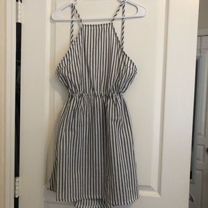 Beachy Pinstripe Sundress